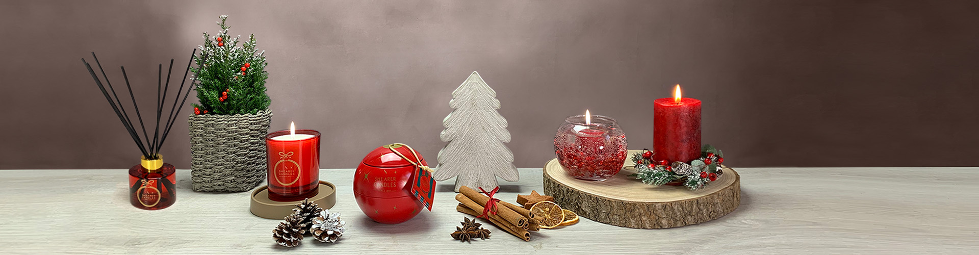 SHEARER CANDLES X-mas Couture