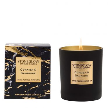 Луксозна ароматна свещ за подарък Copaiba & Samphire