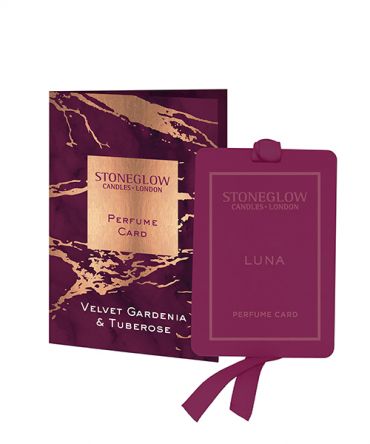 Парфюмна карта - ароматизатор за гардероб Velvet Gardenia & Tuberose