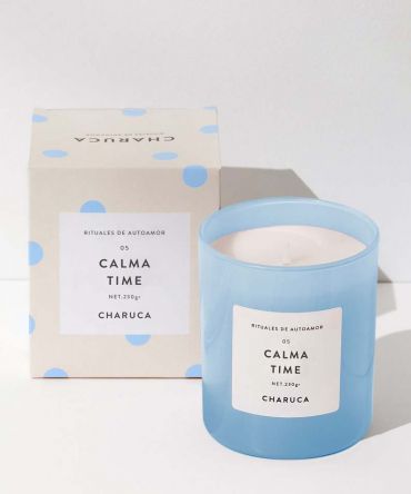Ароматна свещ CHARUCA 05 - Calm Time, подходящ подарък за жена, 8 март, рожден ден