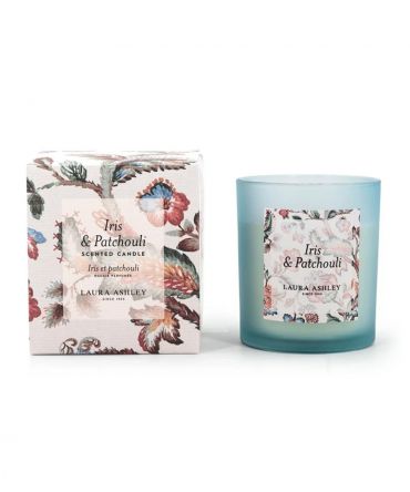Ароматна свещ Laura Ashley Iris & Patchouli / Ирис и Пачули