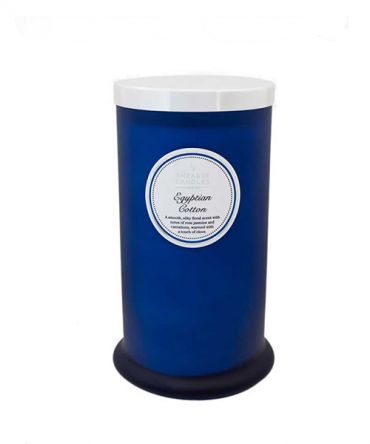 Ароматна свещ Egyptian Cotton Coloured Pillar Jar 