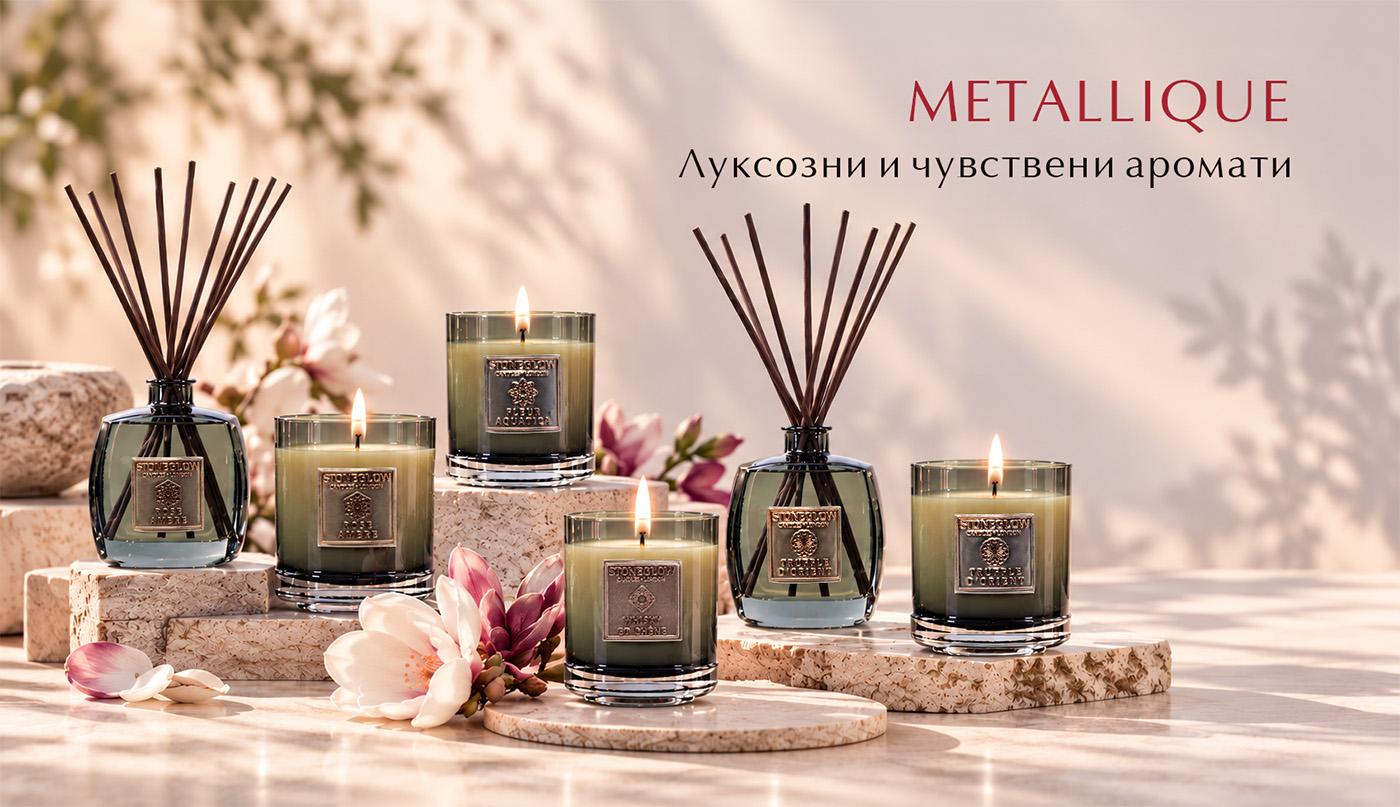 Луксозни ароматни свещи и дифузери, подарък за рожден ден